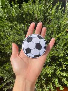 Soccer Ball Iron on Patch