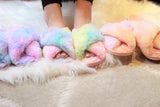 Ultra Fuzzy Tie Dye House Shoes