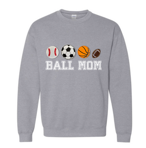 Hybrid Sports Crewneck | Ball Mom