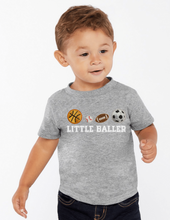 Load image into Gallery viewer, Little Baller Hybrid Toddler Tee
