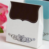 100 Pack of Chocolate Color Favor Boxes