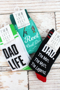 Dad Socks by TWO LEFT FEET CO