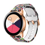 RUBBER PATTERNED STRAP FOR SAMSUNG GALAXY WATCH ACTIVE2 / GEAR SPORT / GEAR S2