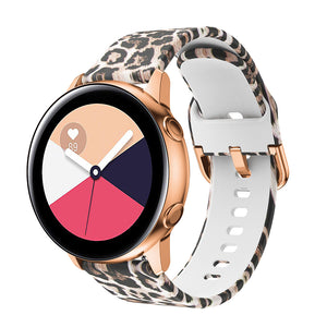 RUBBER PATTERNED STRAP FOR SAMSUNG GALAXY WATCH ACTIVE2 / GEAR SPORT / GEAR S2